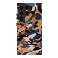 Θήκη Sonique Camouflage Army Series για Samsung Galaxy S24 Ultra Πορτοκαλί