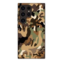 Θήκη Sonique Camouflage Army Series για Samsung Galaxy S24 Ultra Καφέ