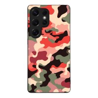 Θήκη Sonique Camouflage Army Series για Samsung Galaxy S25 Ultra Κόκκινο
