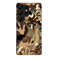 Θήκη Sonique Camouflage Army Series για Samsung Galaxy S25 Ultra Καφέ