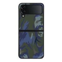 Θήκη Sonique Camouflage Army Series για Samsung Galaxy Z Flip 4 Μπλε 01