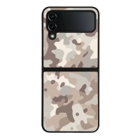 Θήκη Sonique Camouflage Army Series για Samsung Galaxy Z Flip 4 Μπεζ
