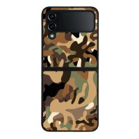 Θήκη Sonique Camouflage Army Series για Samsung Galaxy Z Flip 4 Καφέ