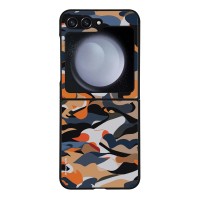 Θήκη Sonique Camouflage Army Series για Samsung Galaxy Z Flip 5 Πορτοκαλί