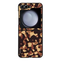 Θήκη Sonique Camouflage Army Series για Samsung Galaxy Z Flip 6 / Galaxy Z Flip 7 FE 5G Καφέ 01
