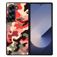 Θήκη Sonique Camouflage Army Series για Samsung Galaxy Z Fold 6 Κόκκινο