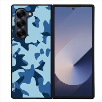 Θήκη Sonique Camouflage Army Series για Samsung Galaxy Z Fold 6 Μπλε