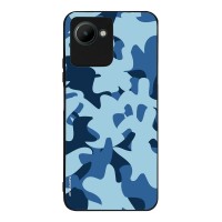 Θήκη Sonique Camouflage Army Series για Realme C30 Μπλε
