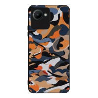 Θήκη Sonique Camouflage Army Series για Realme C30 Πορτοκαλί
