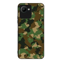 Θήκη Sonique Camouflage Army Series για Realme C30 Πράσινο