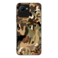 Θήκη Sonique Camouflage Army Series για Realme C30 Καφέ