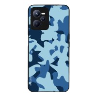 Θήκη Sonique Camouflage Army Series για Realme C35 Μπλε
