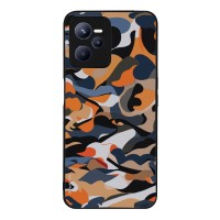Θήκη Sonique Camouflage Army Series για Realme C35 Πορτοκαλί