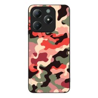 Θήκη Sonique Camouflage Army Series για Realme C61 4G / Realme C63 4G / Realme Note 60X 4G Κόκκινο