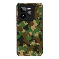 Θήκη Sonique Camouflage Army Series για Realme GT 7 Pro 5G Πράσινο
