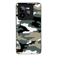 Θήκη Sonique Camouflage Army Series για Realme GT 7 Pro 5G Χακί