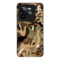 Θήκη Sonique Camouflage Army Series για Realme GT 7 Pro 5G Καφέ
