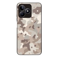 Θήκη Sonique Camouflage Army Series για Realme C51 / Realme C53 / Realme Note 50 4G Μπεζ