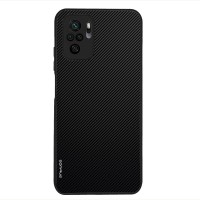 Θήκη Sonique Carbon Series για Xiaomi Redmi Note 10 / Redmi Note 10s / Poco M5s Μαύρο