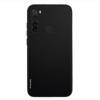 Θήκη Sonique Carbon Series για Xiaomi Redmi Note 8 / Redmi Note 8 2021 Μαύρο