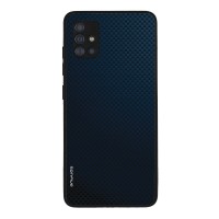 Θήκη Sonique Carbon Series για Samsung Galaxy A51 Μπλε