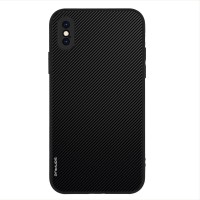 Θήκη Sonique Carbon Series για Apple iPhone X / iPhone XS Μαύρο