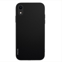 Θήκη Sonique Carbon Series για Apple iPhone XR Μαύρο
