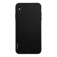 Θήκη Sonique Carbon Series για Apple iPhone XS MAX Μαύρο