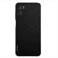Θήκη Sonique Carbon Series για Motorola Moto E22 4G Μαύρο