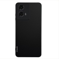 Θήκη Sonique Carbon Series για Motorola Moto G04 4G / Moto G04s 4G / Moto G24 4G / Moto G24 4G Power / Moto E14 4G Μαύρο