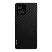 Θήκη Sonique Carbon Series για Motorola Moto G72 Μαύρο