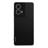Θήκη Sonique Carbon Series για Motorola Moto G85 5G Μαύρο