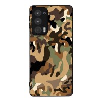 Θήκη Sonique Camouflage Army Series για Motorola Edge 20 5G Καφέ