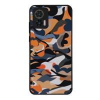 Θήκη Sonique Camouflage Army Series για Motorola Edge 30 Neo 5G Πορτοκαλί