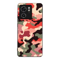 Θήκη Sonique Camouflage Army Series για Motorola Edge 40 5G Κόκκινο