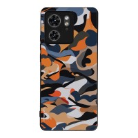 Θήκη Sonique Camouflage Army Series για Motorola Edge 40 5G Πορτοκαλί