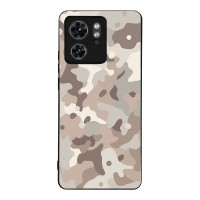 Θήκη Sonique Camouflage Army Series για Motorola Edge 40 5G Μπεζ