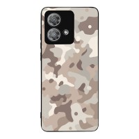 Θήκη Sonique Camouflage Army Series για Motorola Edge 40 Neo 5G Μπεζ