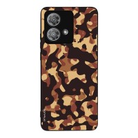 Θήκη Sonique Camouflage Army Series για Motorola Edge 40 Neo 5G Καφέ 01