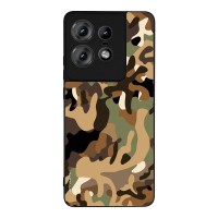 Θήκη Sonique Camouflage Army Series για Motorola Edge 50 Pro 5G Καφέ