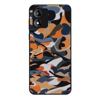 Θήκη Sonique Camouflage Army Series για Motorola Moto E13 4G Πορτοκαλί