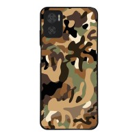 Θήκη Sonique Camouflage Army Series για Motorola Moto E22 4G Καφέ
