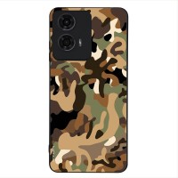 Θήκη Sonique Camouflage Army Series για Motorola Moto G04 4G / Moto G04s 4G / Moto G24 4G / Moto G24 4G Power / Moto E14 4G Καφέ