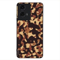 Θήκη Sonique Camouflage Army Series για Motorola Moto G04 4G / Moto G04s 4G / Moto G24 4G / Moto G24 4G Power / Moto E14 4G Καφέ 01