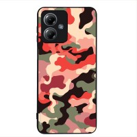 Θήκη Sonique Camouflage Army Series για Motorola Moto G14 4G Κόκκινο