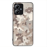 Θήκη Sonique Camouflage Army Series για Motorola Moto G14 4G Μπεζ