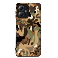 Θήκη Sonique Camouflage Army Series για Motorola Moto G14 4G Καφέ