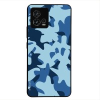 Θήκη Sonique Camouflage Army Series για Motorola Moto G72 Μπλε