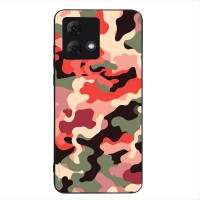 Θήκη Sonique Camouflage Army Series για Motorola Moto G84 5G Κόκκινο