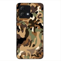 Θήκη Sonique Camouflage Army Series για Motorola Moto G84 5G Καφέ